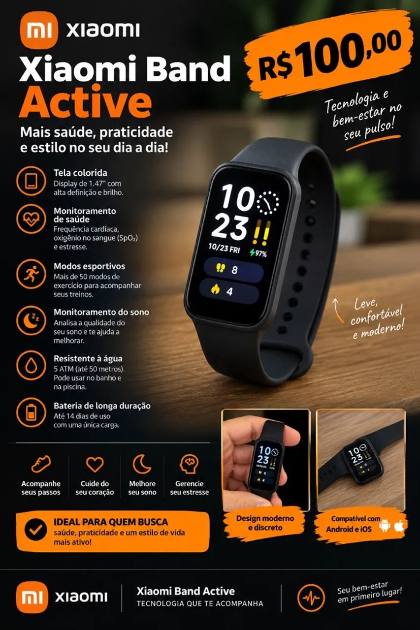 Xaomi band Active