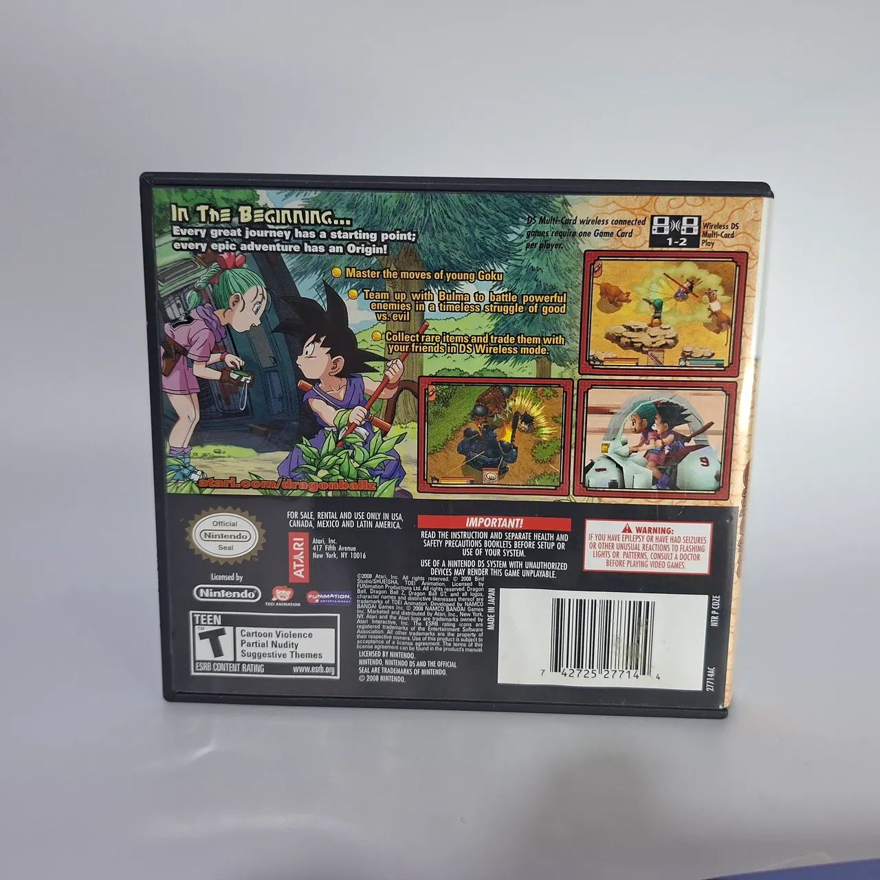 Dragon ball origins nintendo ds 3ds - Jogos de Vídeo Game - Bueno