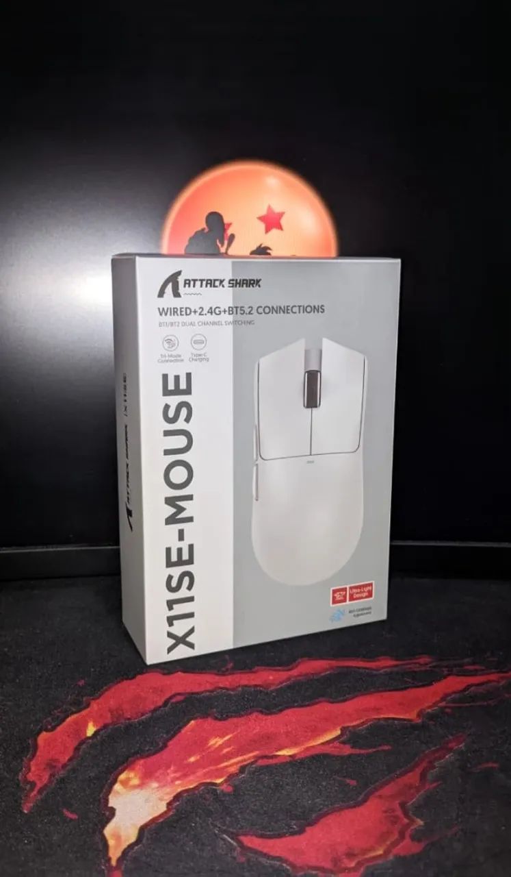 Mouse sem fio Attack Shark X11