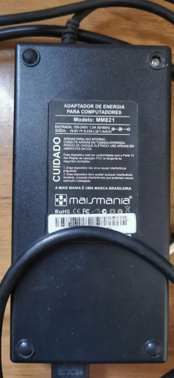 Carregador Notebook Dell (Modelo MM821)