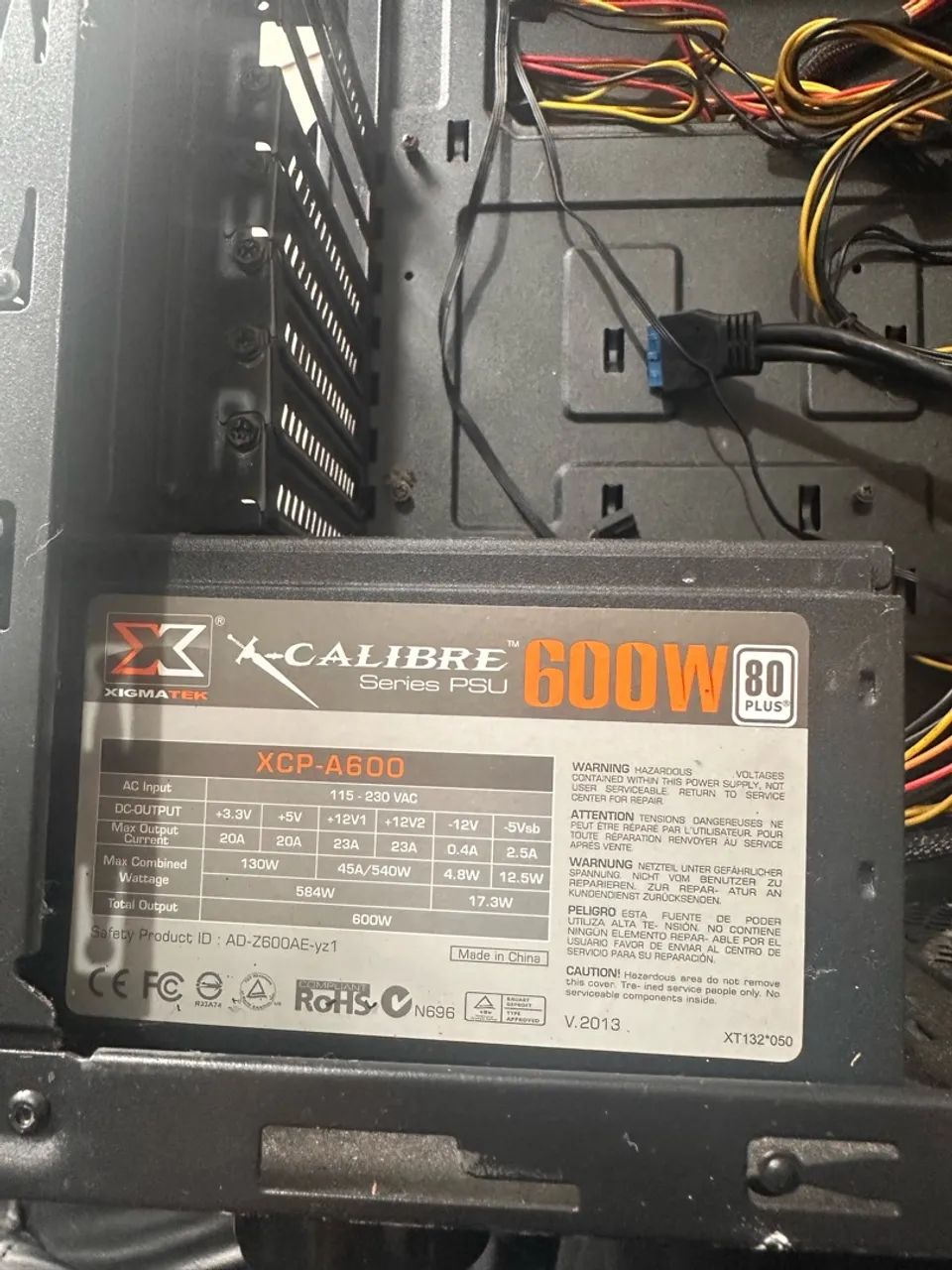 Fonte de 600w 80 plus  - Foto 2