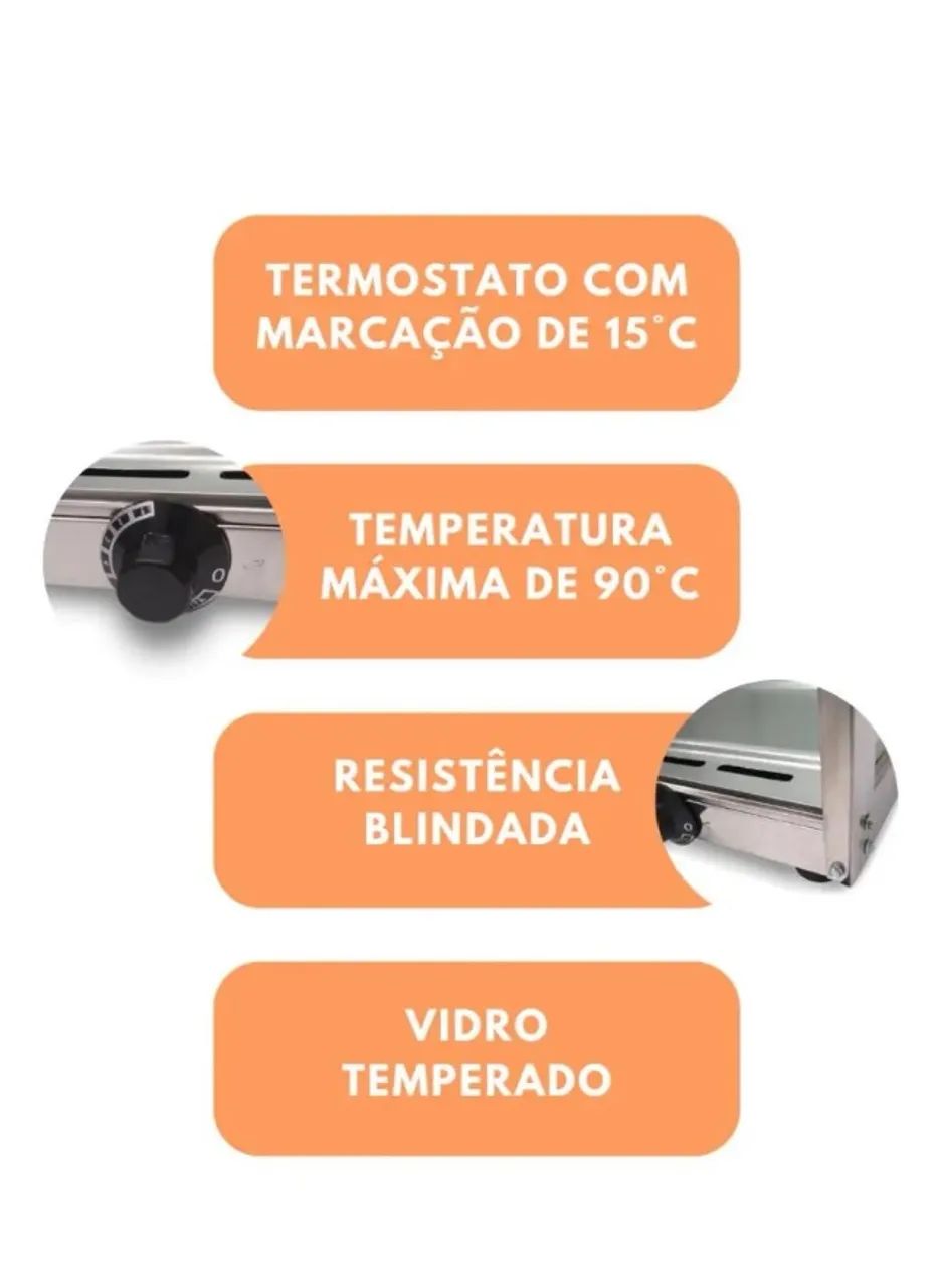 W3B Estufa Expositor Vitrine Eletrica 127v - Foto 4
