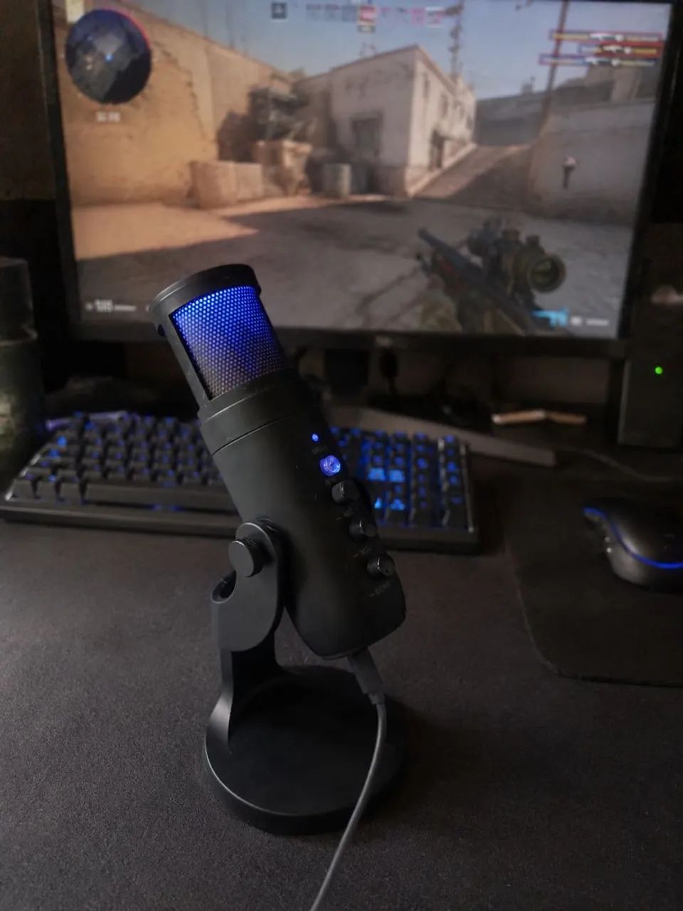 Microfone Gamer de mesa