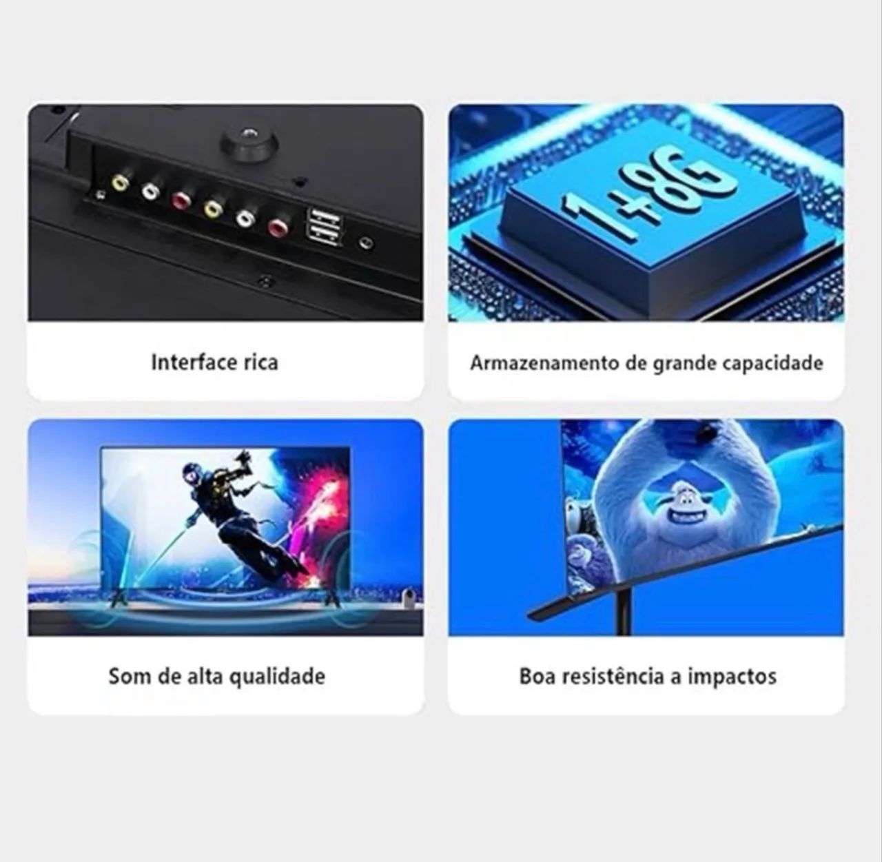 Tv Smart 32? (nova com garantia ) - Foto 5