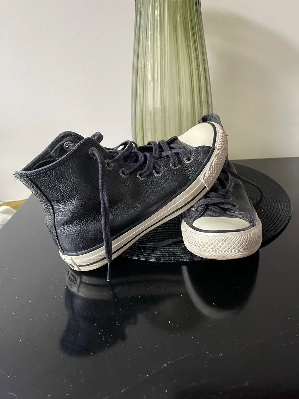 Tênis All Star em couro - original - 36