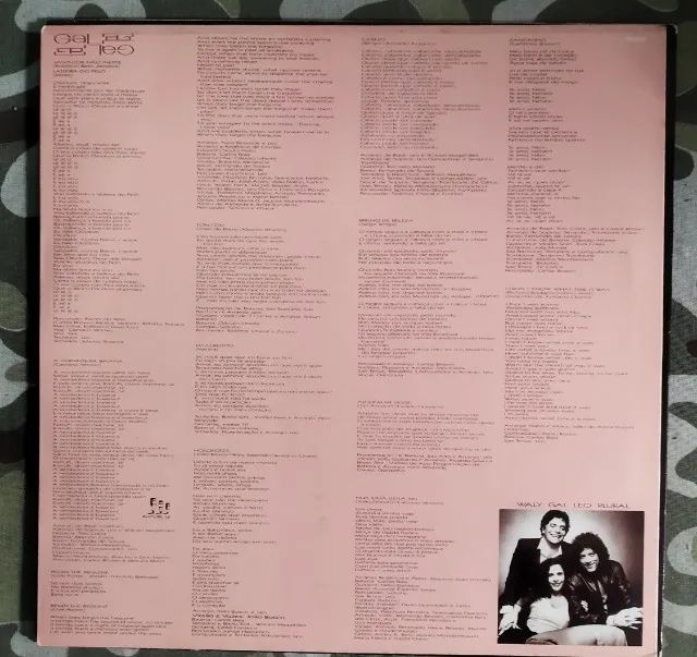 LP Vinil Gal Costa - Plural (1990) EX/VG+ Com Encarte - Foto 4