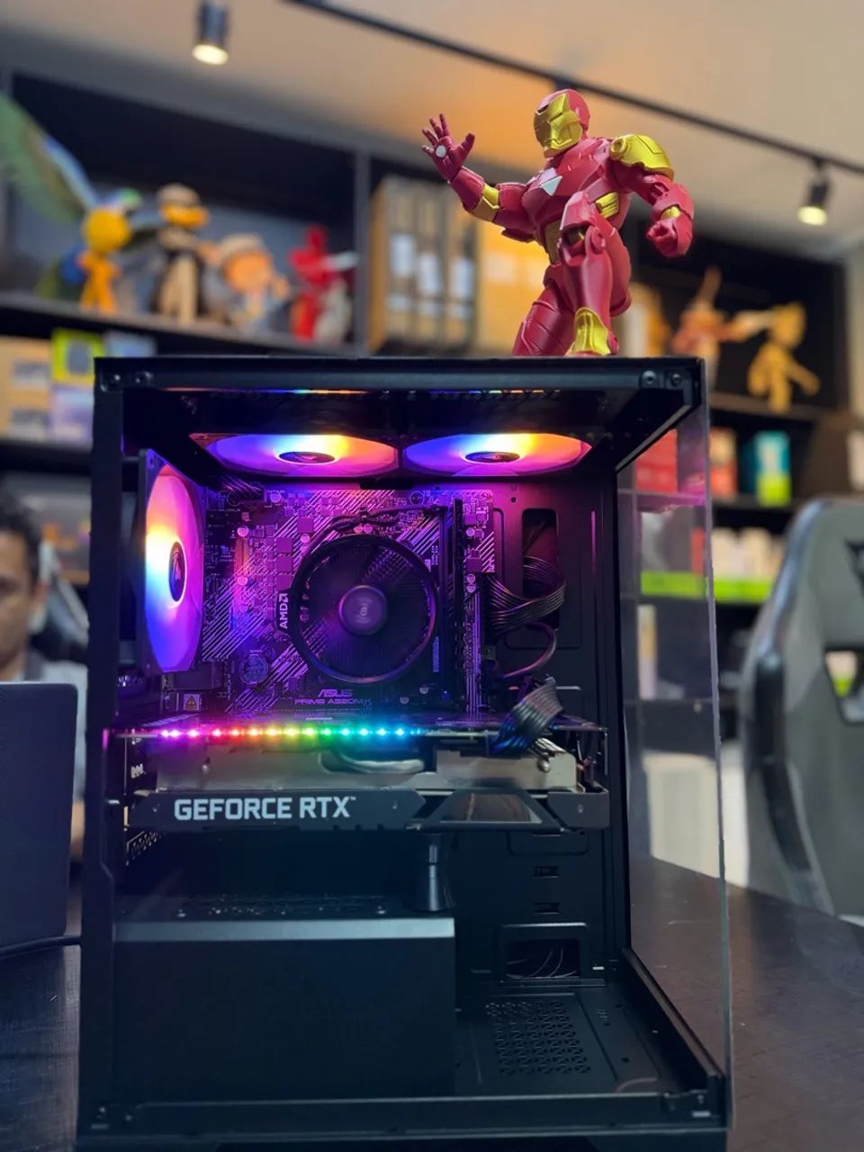CPU gamer Ryzen 5 5500 RTX 3059 - Foto 4