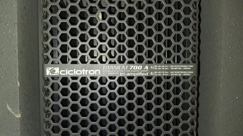 PA Ciclotron alta potência completo, impecável. (Caixas de Som) - Foto 4