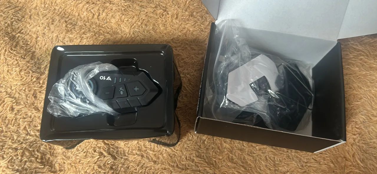 Vendo fone para capacete + suporte celular  - Foto 2