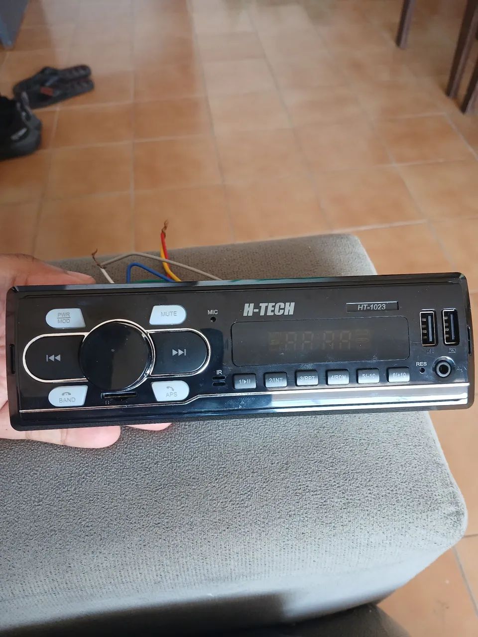 Radio carro Bluetooth e usb potente - Foto 2