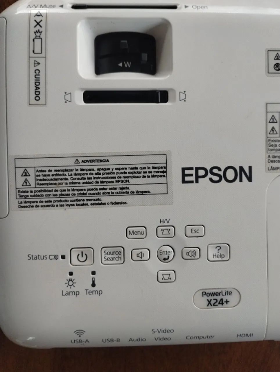 PROJETOR EPSON POWERLITE X24+ - Foto 3