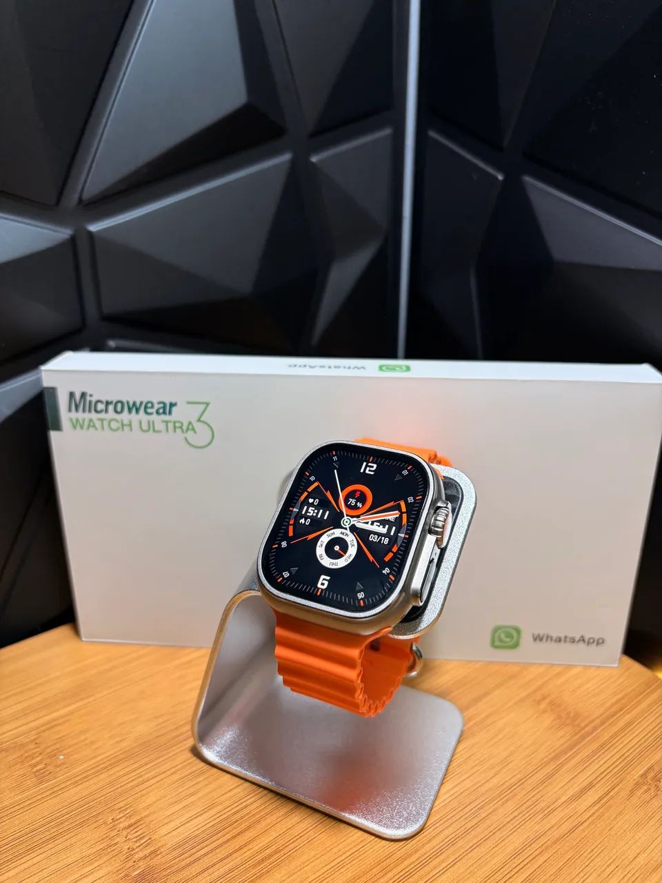 Smartwatch Watch Ultra 3(Responde msg whatsapp)