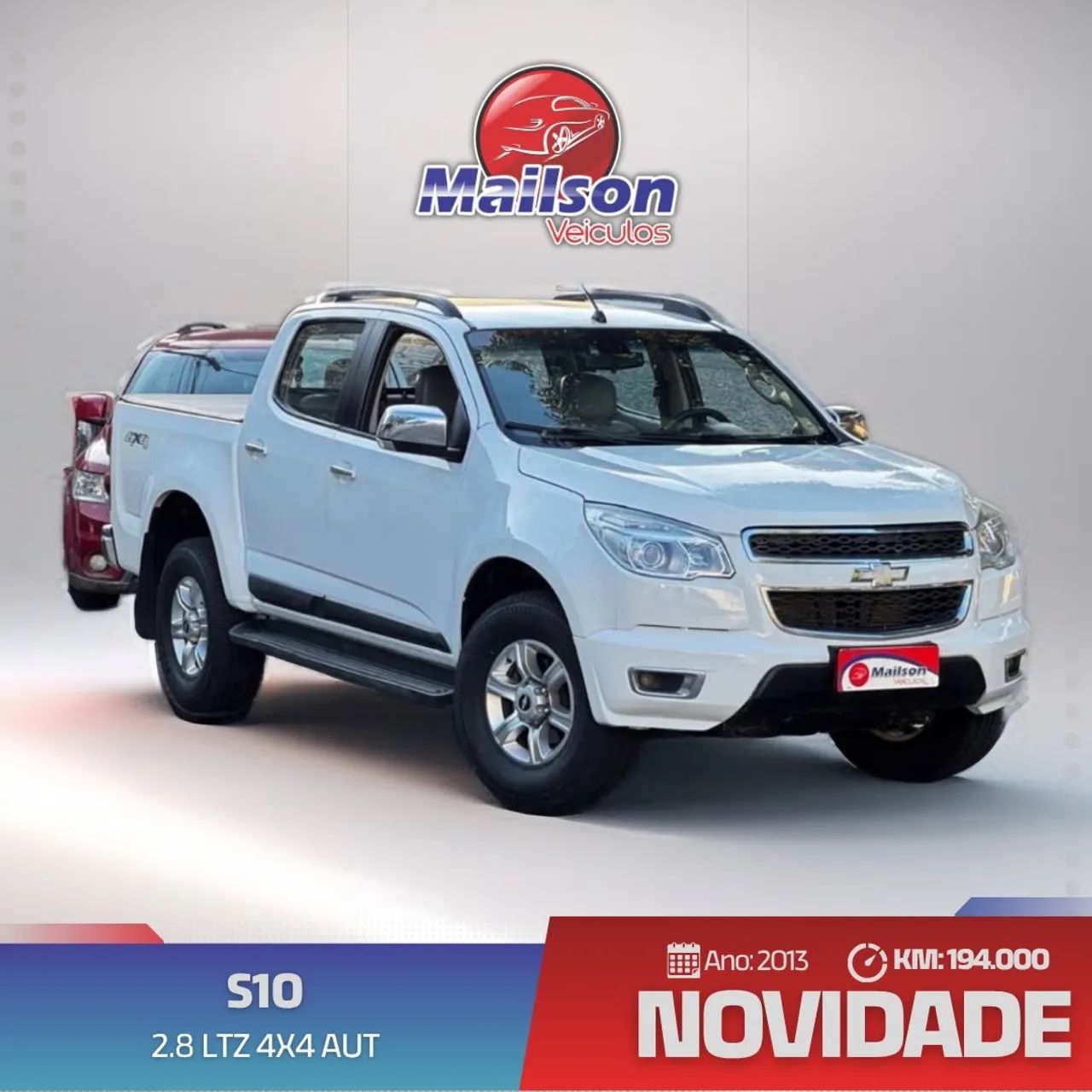 Chevrolet S10 Pick-up LTZ 2.8 TDI 4X4 CD Dies.aut 2013