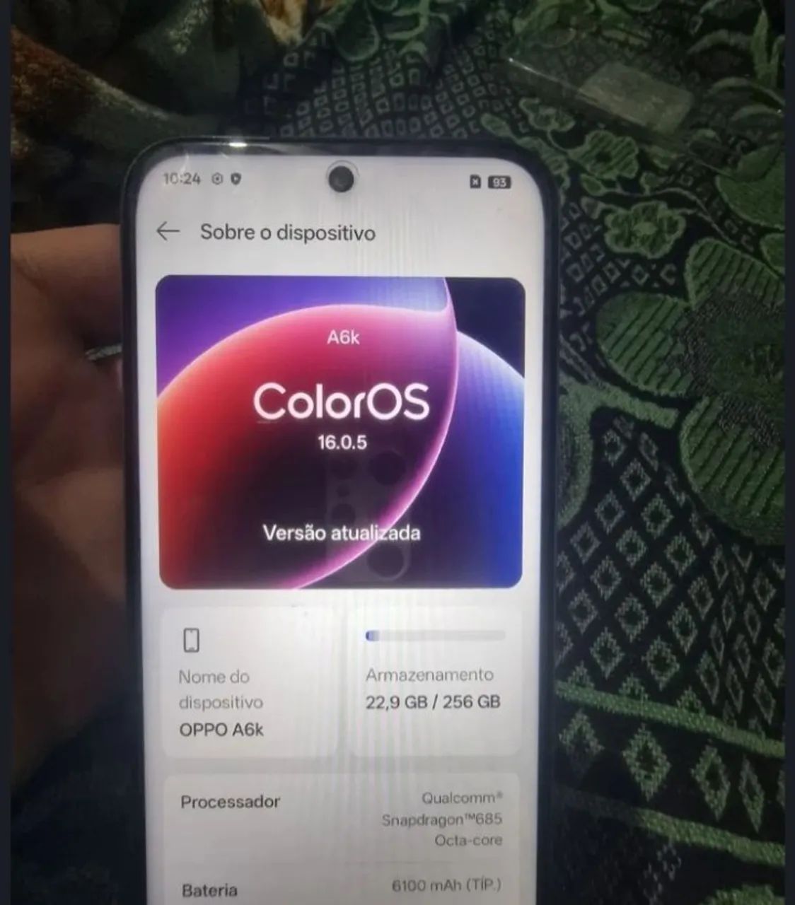 Celular oppo A06k 