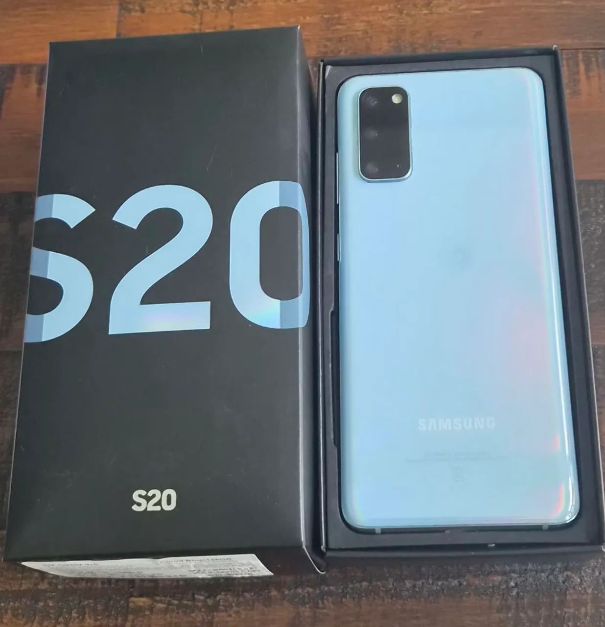 Samsung Galaxy S20 128GB Azul - Único Dono - Impecável - Celulares