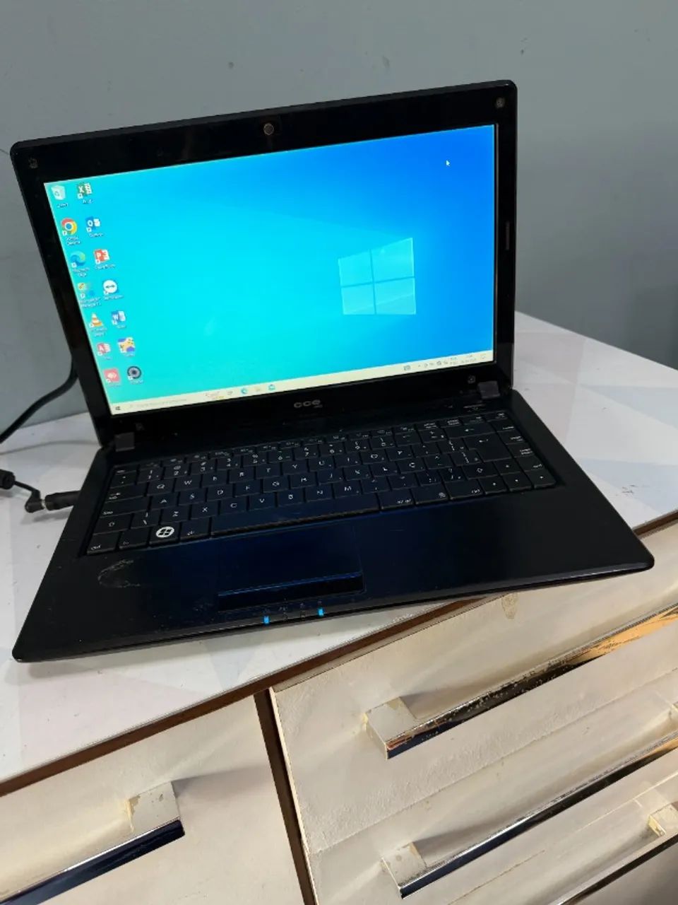 Notebook CCE Win D40 AM5 Pentium Dual Core 4GB RAM HD 300GB - Formatado   - Foto 2