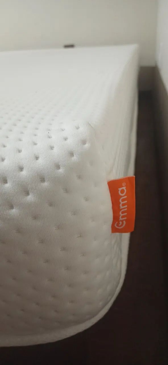 Cama King Size Sob Medida Pinus Tratado + Colchão Emma One Light + Pillow Top - Foto 3
