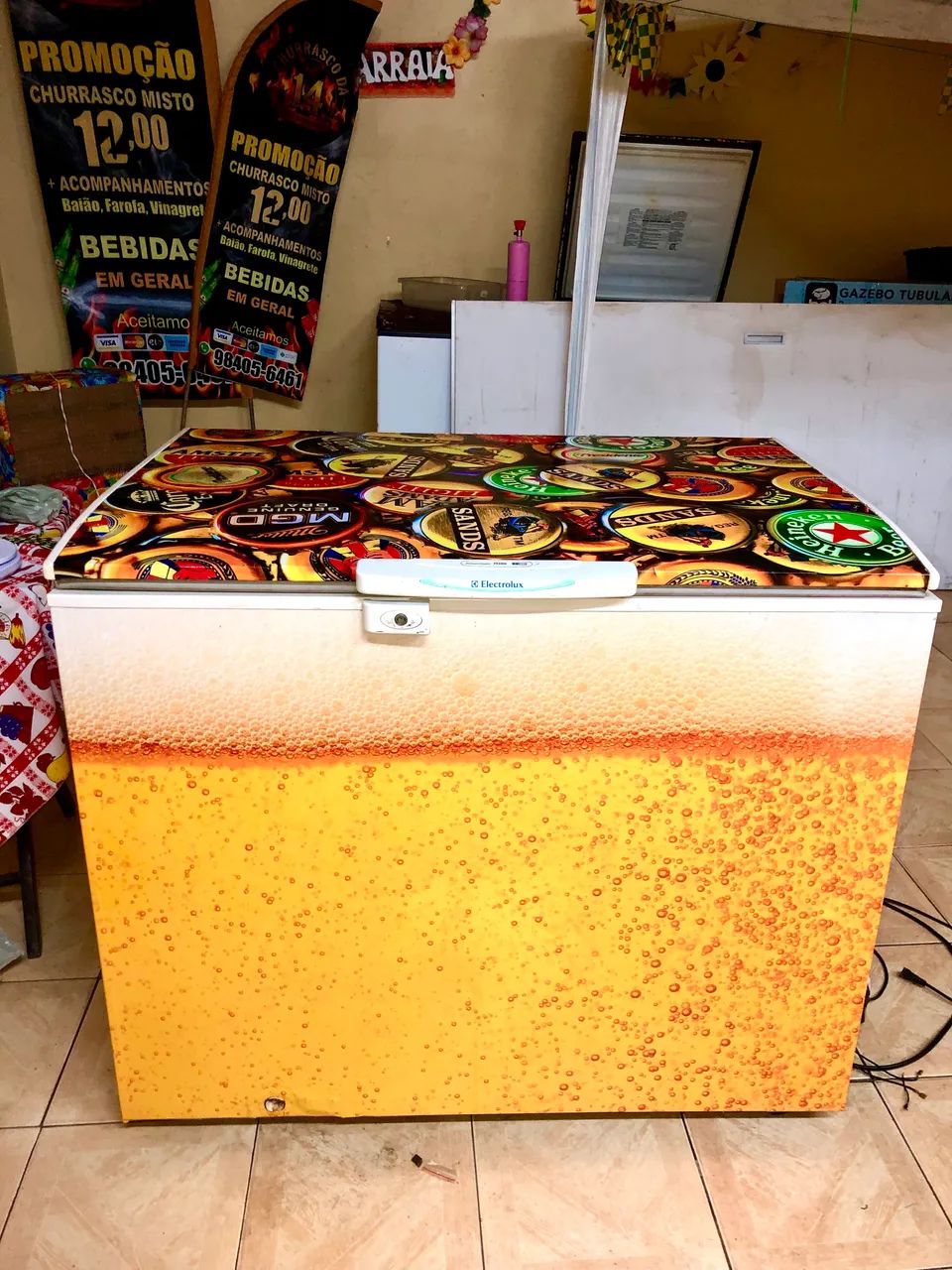 Freezer Electrolux 