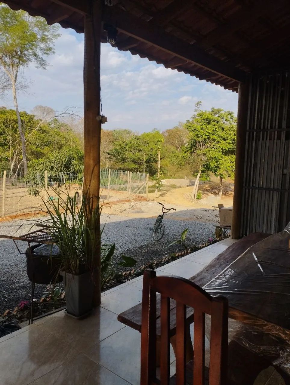Chácara com casa, rancho,pomar,rio e repress - Foto 3