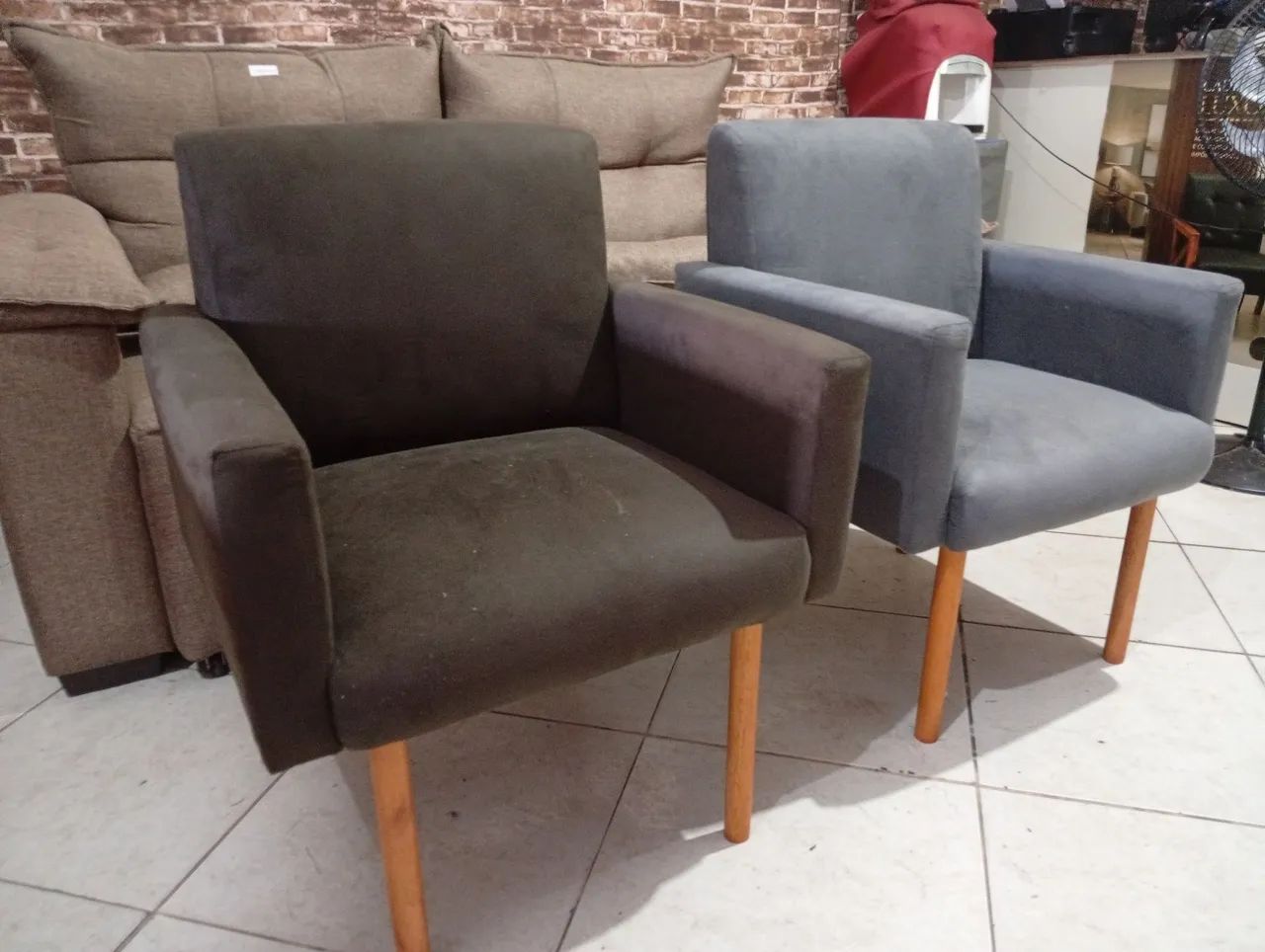 Lindas poltronas pra decorar sua sala várias coisas  - Foto 2