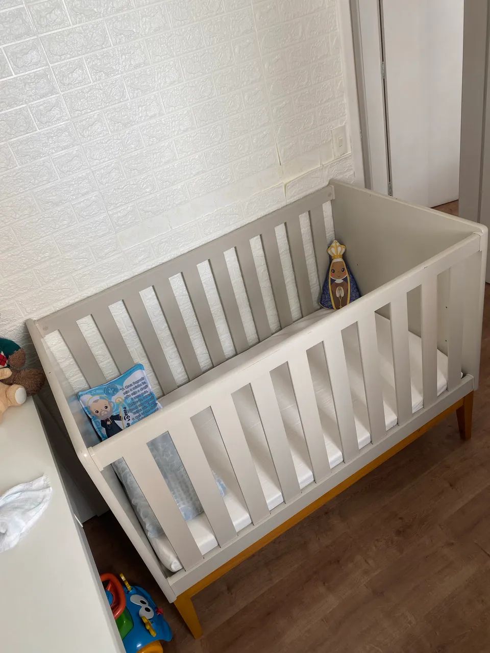 Berço Americano que vira cama 