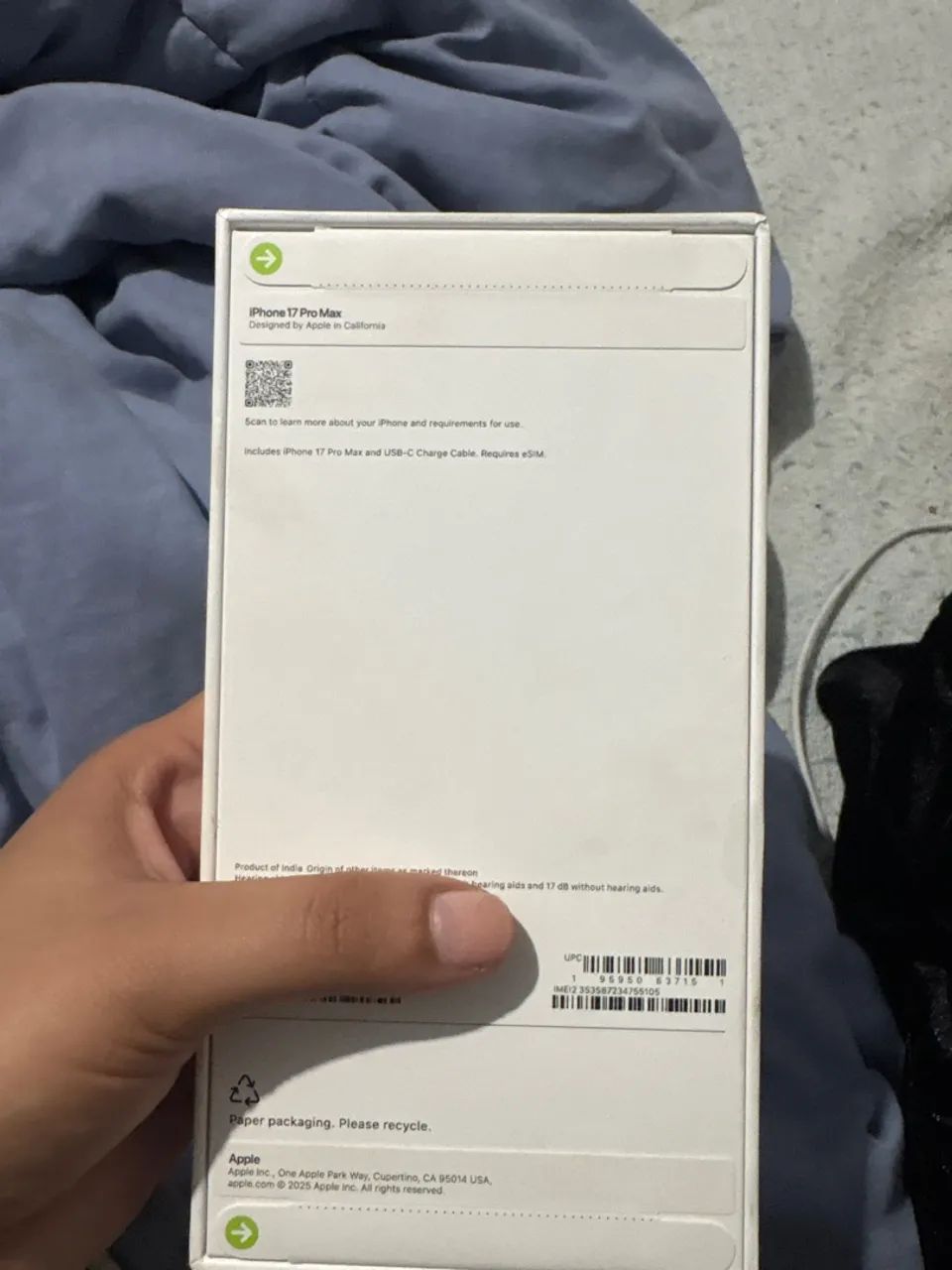 iPhone 17 pro max silver  - Foto 3