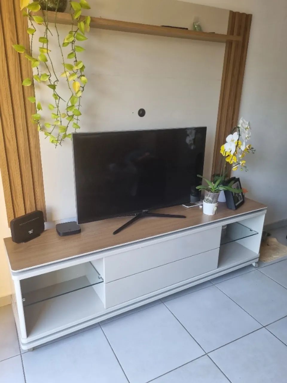 Rack e painel de TV 