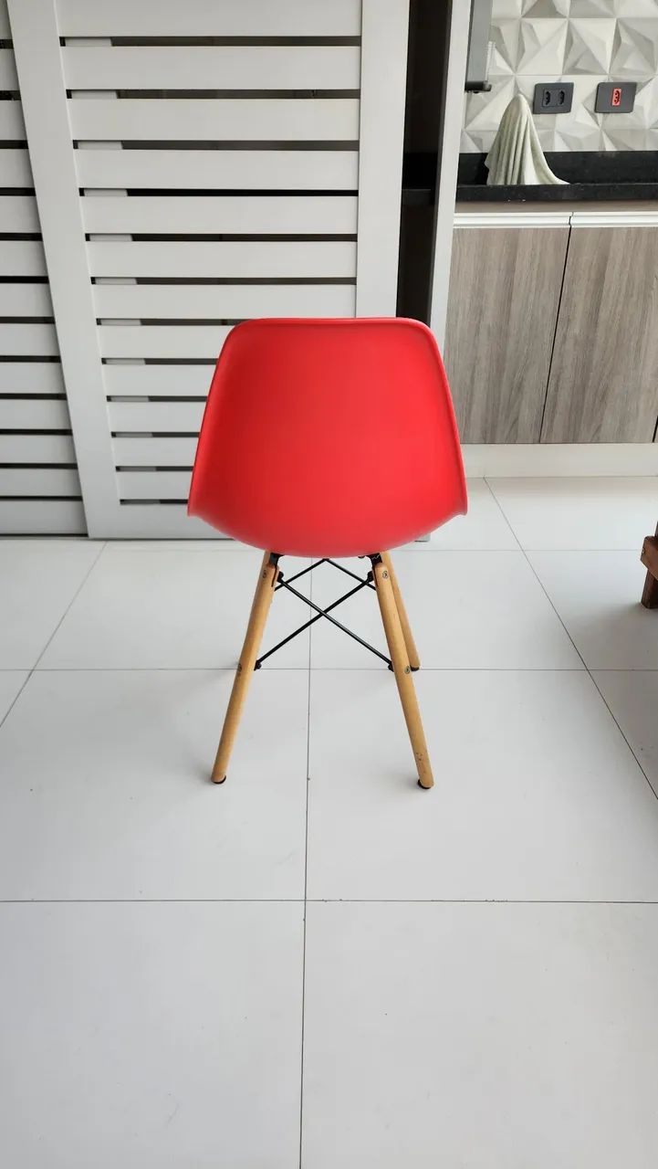 Cadeira Eifflel Vermelha - Foto 3