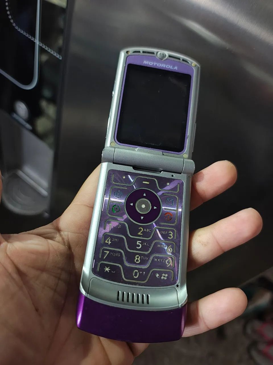 Motorola Razr V3 - Roxo Sem Bateria - Foto 3