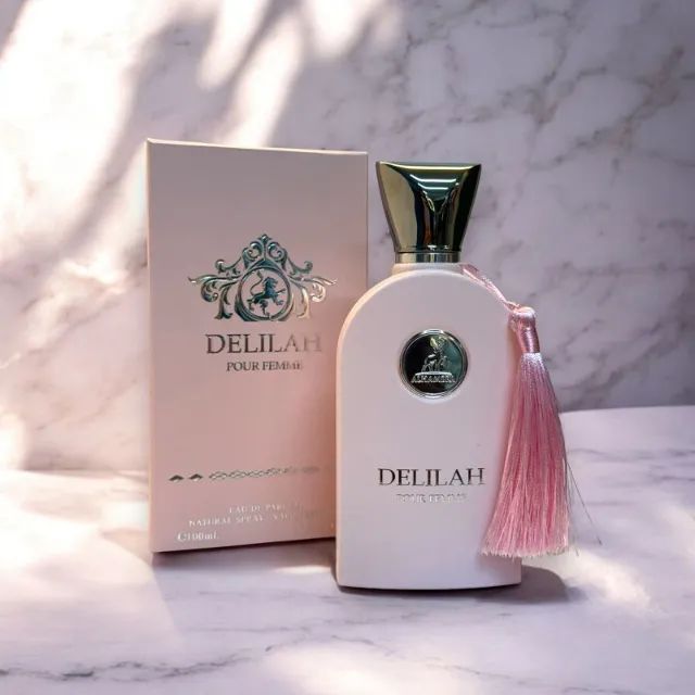 Perfume Árabe Delilah Rosa Feminino 100ml 