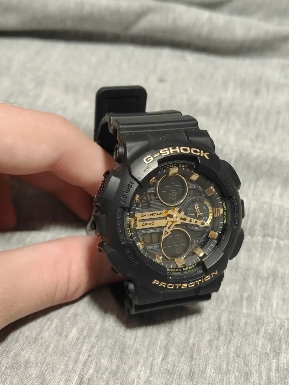 Relógio G-Shock Casio GA-100 Original-PretolDourado - Foto 2