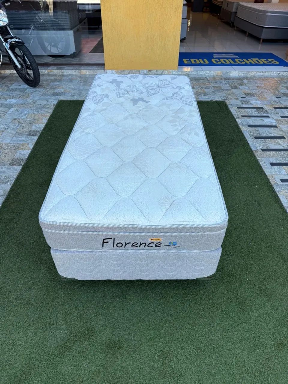 Cama de Solteiro com colchão Solteiro - Entrego!  - Foto 2
