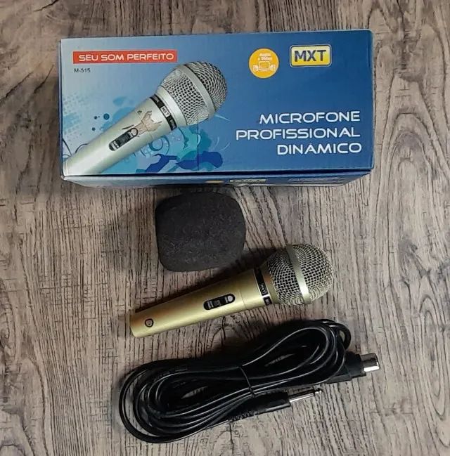 Microfone MXT Mud-515 Dinâmico Cardioide