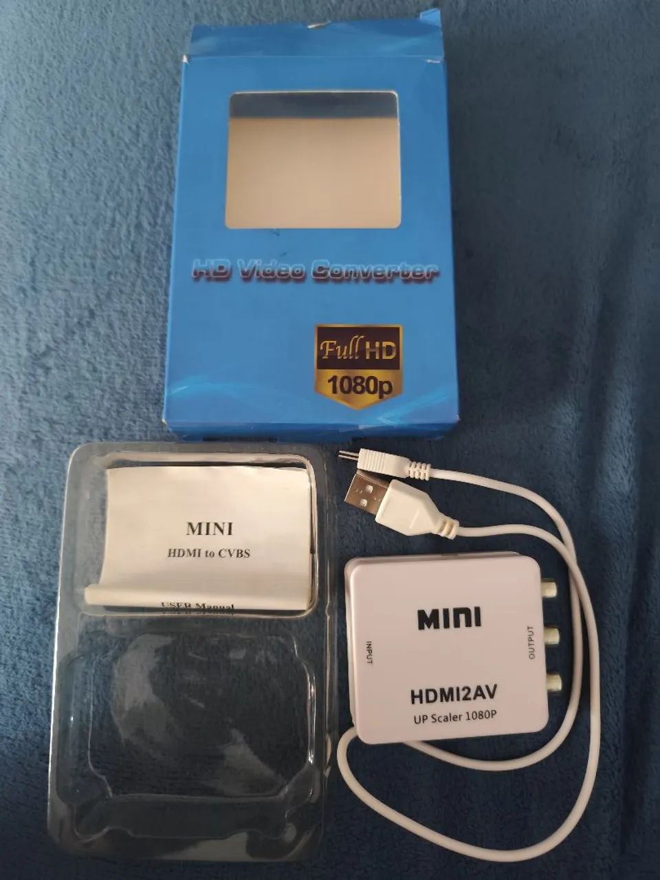 Conversor AV (RCA) para HDMI