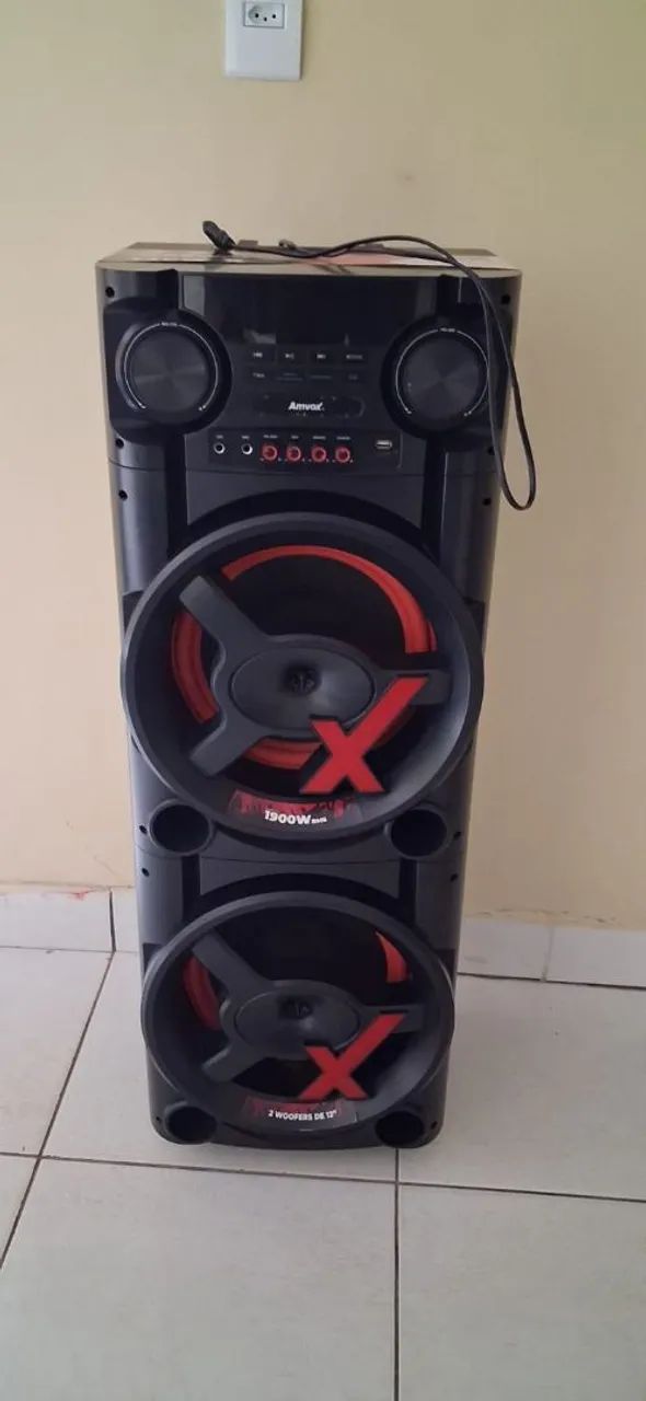 Caixa amvox 1900w ENTREGO 