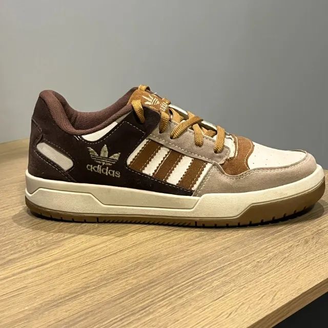 Tênis Adidas Forum Marrom - Foto 2