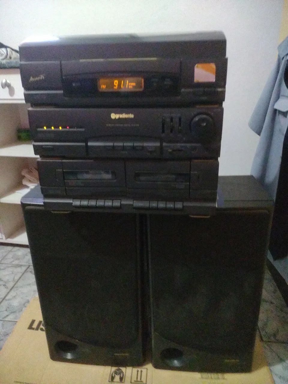 Aparelho de Som Gradiente Avanti 