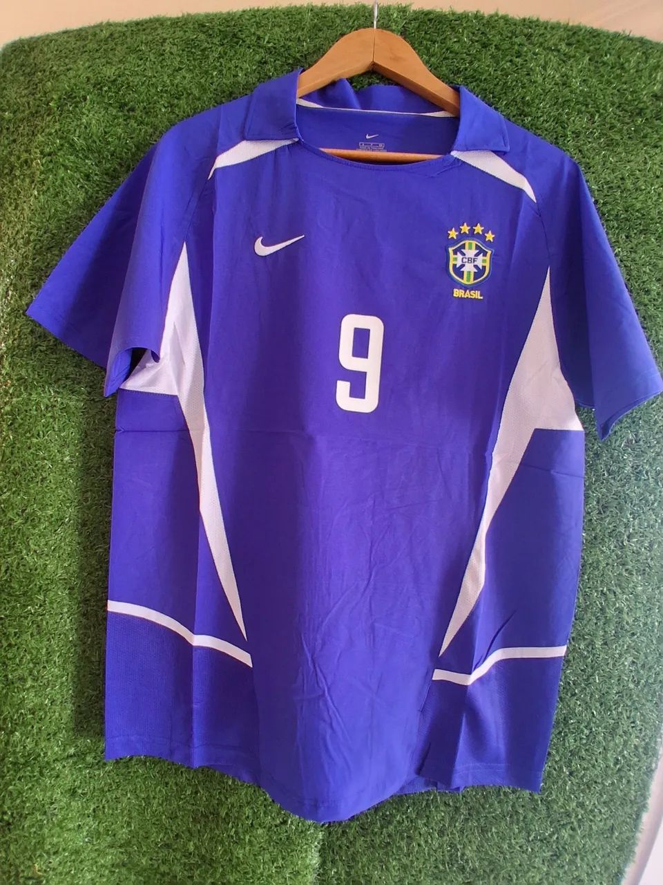 Camisa retrô Ronaldo 2002
