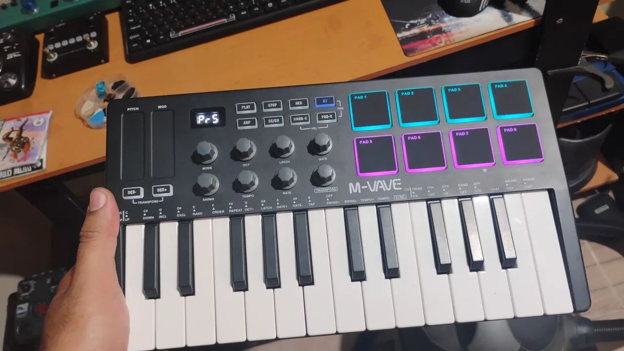 Controlador midi smk25 USB  - Foto 4