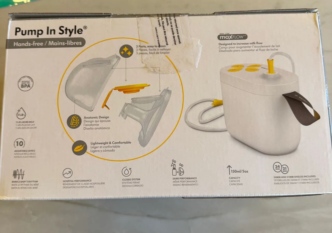 Bomba Extratora Leite Medela Hands Free - Foto 2