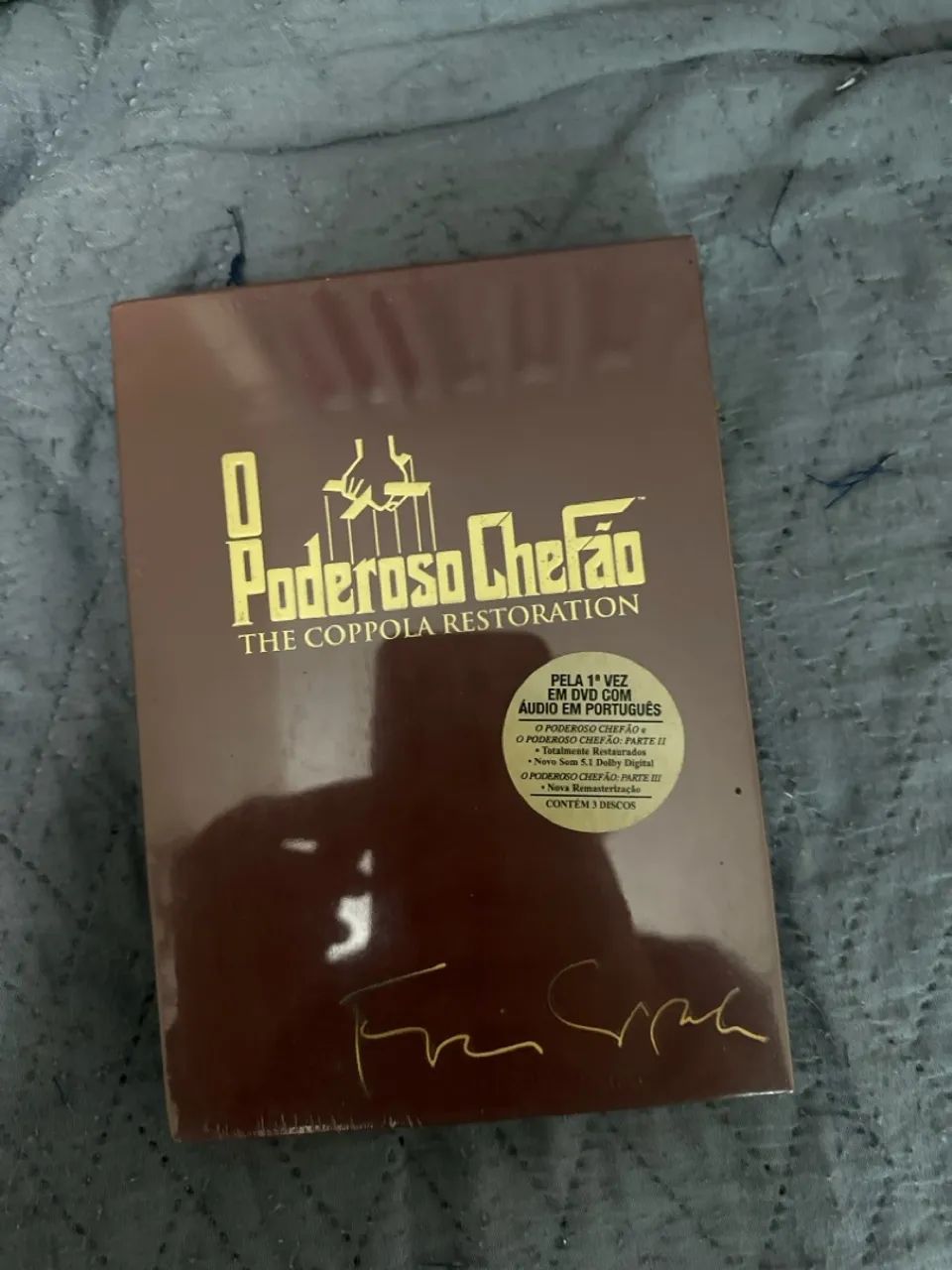 DVD Trilogia O poderoso Chefão 