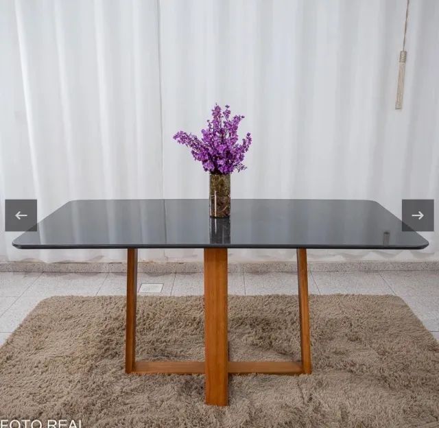 Mesa de Jantar Elegance Madeira 1,60