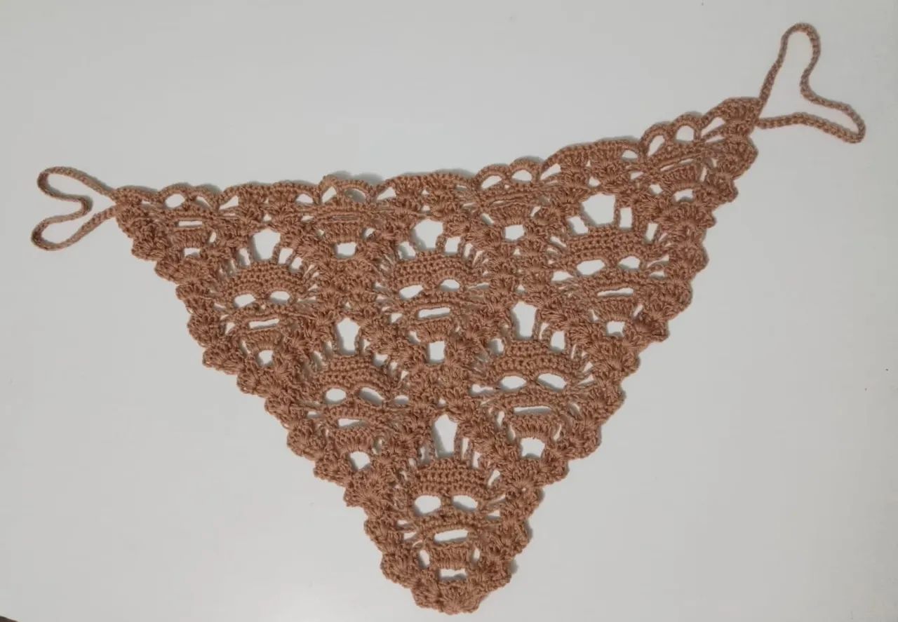 Bandana de caveira de crochê  - Foto 2