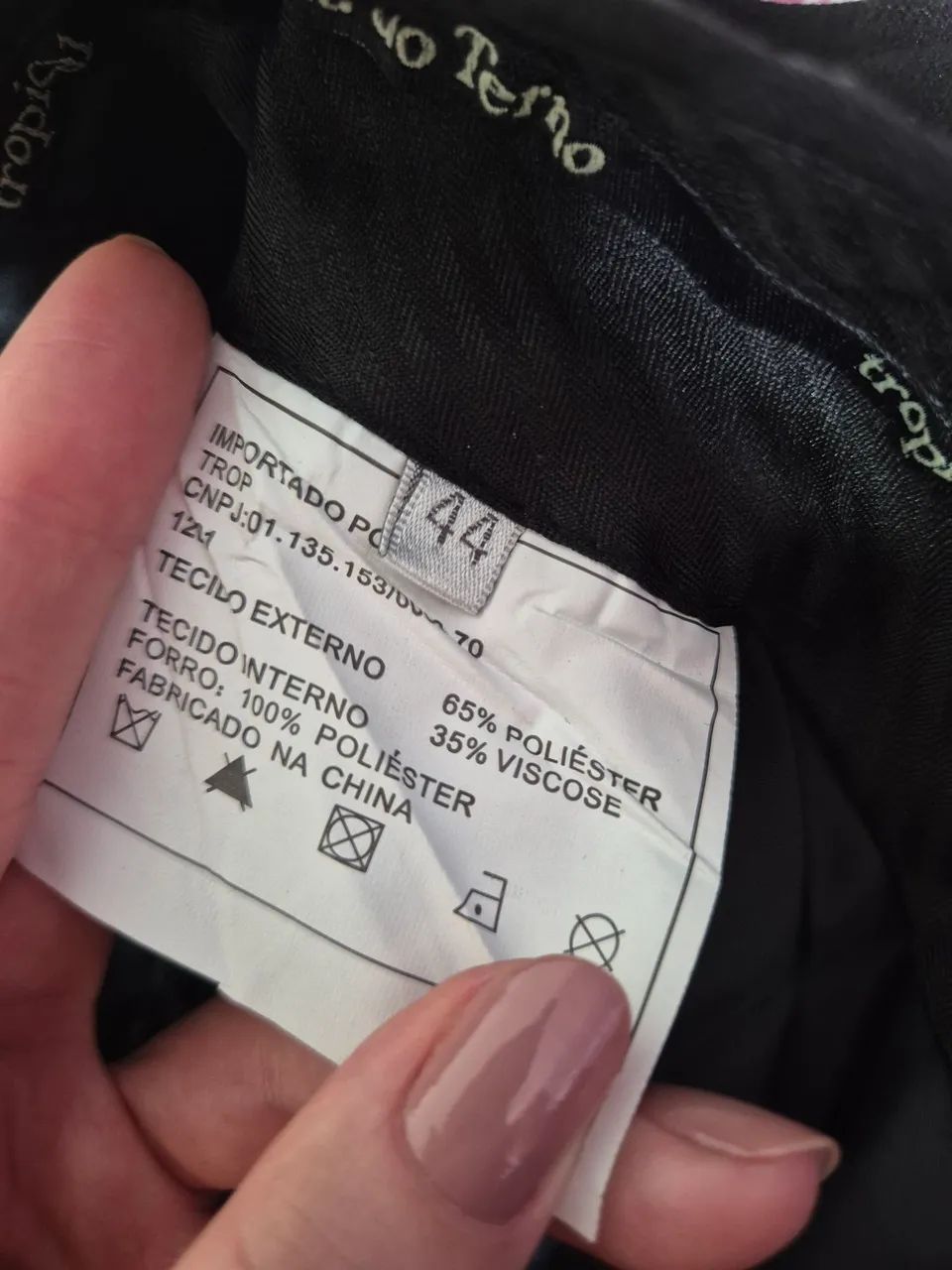 TERNO CIA. Do TERNO NUNCA USADO - Foto 4