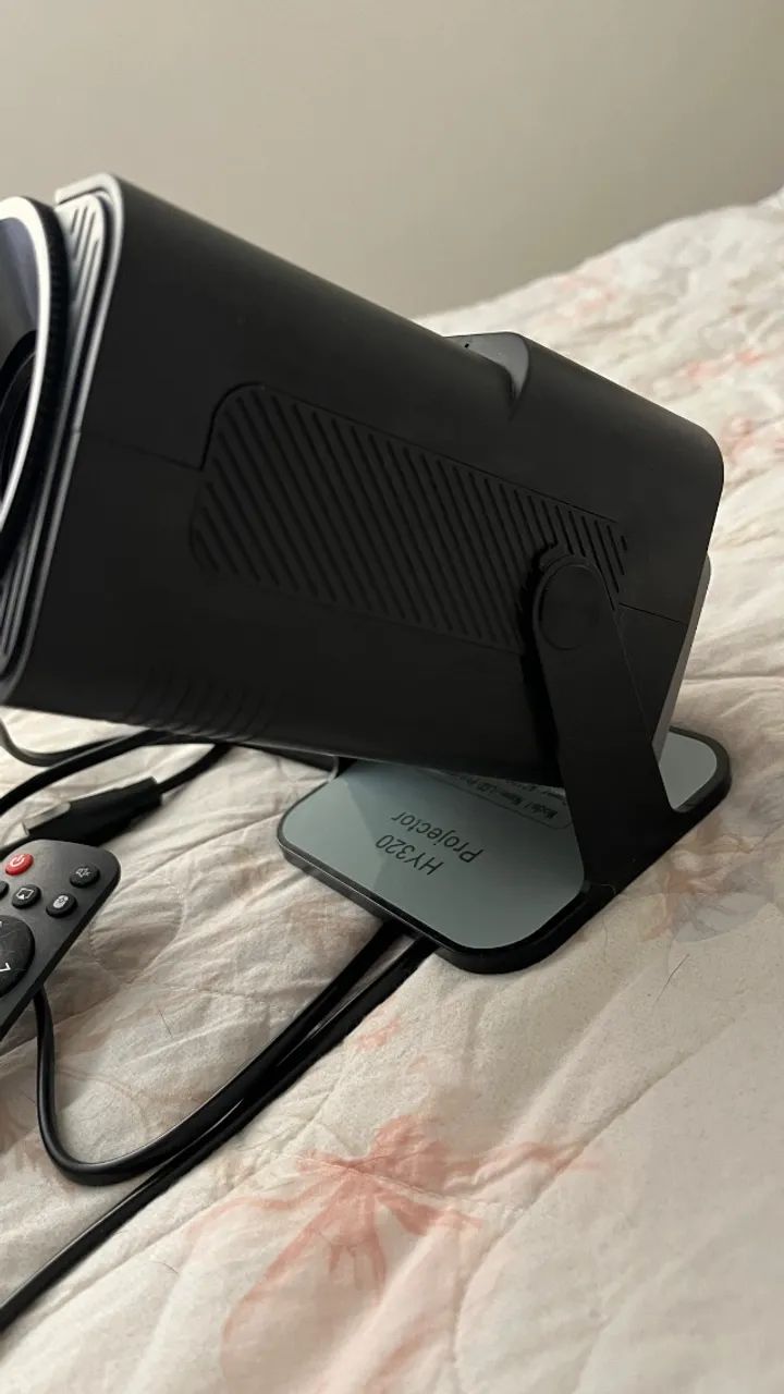 Projetor Hy320 Mini 4k Android 13 Wi-fi Bluetooth Cinema - Foto 3