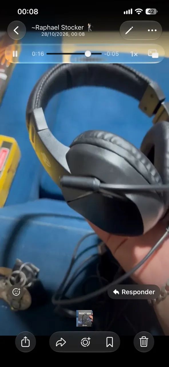 Fone gamer  - Foto 4