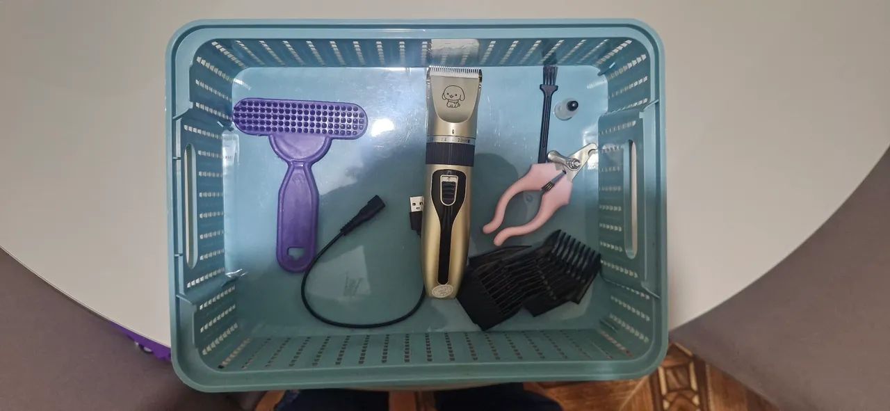 Máquina de Tosa Profissional Andis AGC 2 Velocidades + Kit Completo (Estado Excelente) - Foto 4