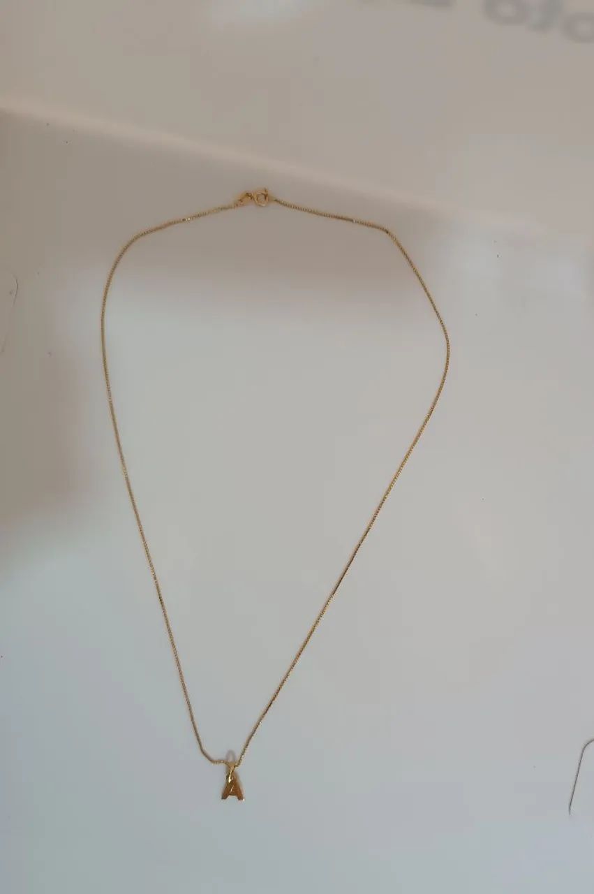 Corrente Veneziana e pingente ouro 18k  - Foto 2