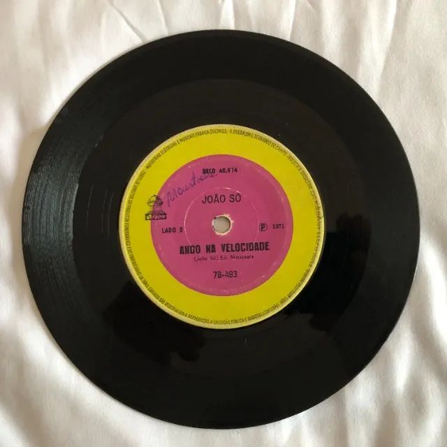 João Só: Menina Da Ladeira (1971) Disco Vinil Compacto - Foto 2