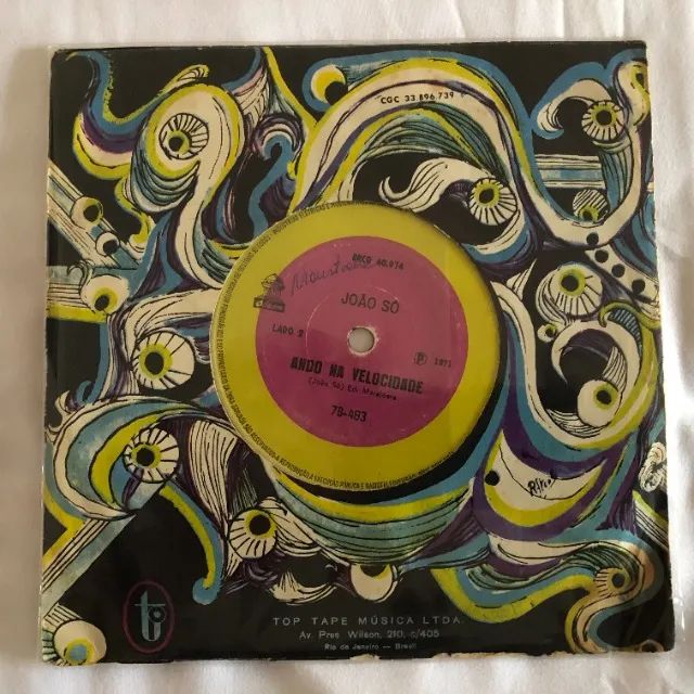 João Só: Menina Da Ladeira (1971) Disco Vinil Compacto - Foto 5